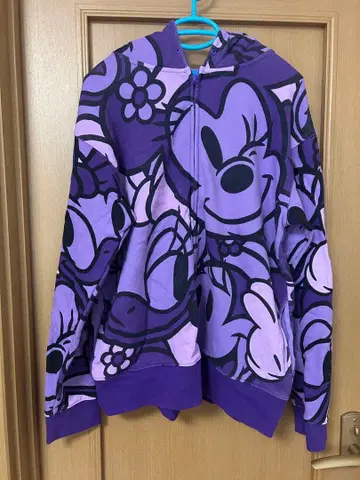 도쿄 디즈니 리조트 미니 마우스 후드티 L