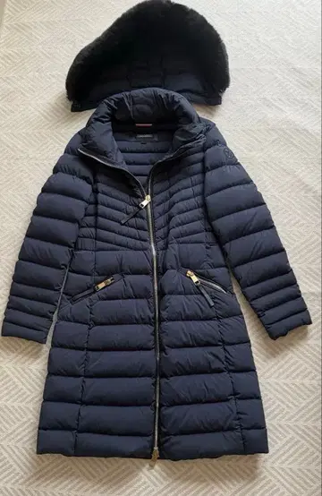 Tommy Hilfiger 다운 코트 네이비 타미힐피거