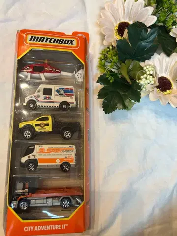 MATCHBOX CITY ADVENTURE II 미니카 세트