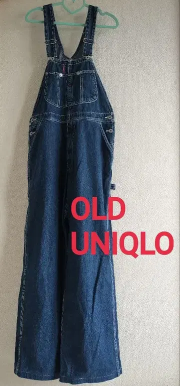 레어! 희귀! 빈티지! 올드 유니클로 80s 데님 오버롤