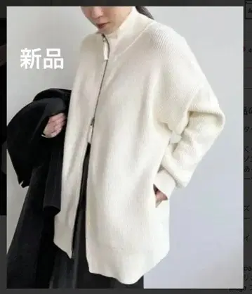 AP STUDIO new zip knit blouson