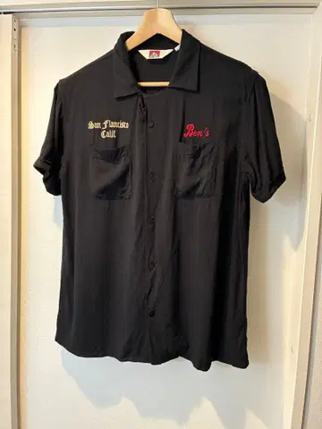 볼링 셔츠 블랙 San Francisco