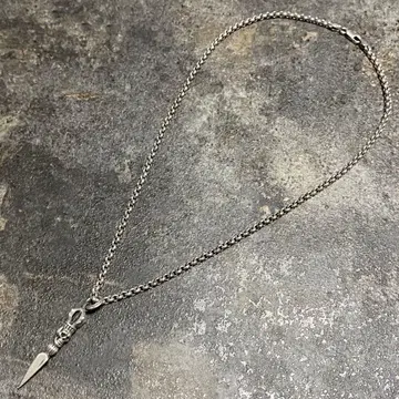 단종 SHAMBALLA 샹발라 스컬 대거 펜던트 목걸이