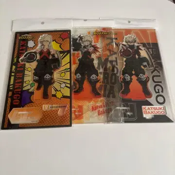 히로아카 히어로 플라자 로프트 한정판 아크릴 스탠드 3종 세트