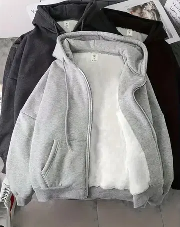 3XL! 빅 사이즈 겨울용 두꺼운 원단 후드 부착 자켓