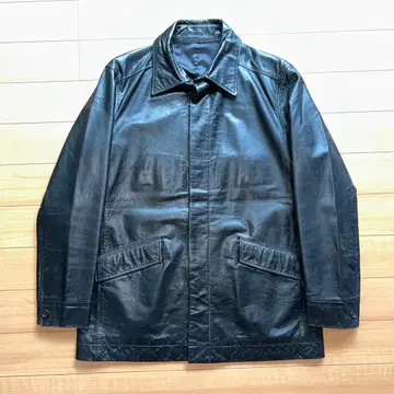 가죽 하프 코트