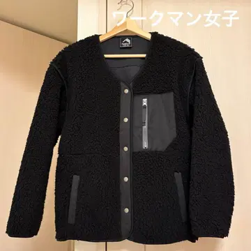 [새상품급] 워크맨 여자 탈부착 보아 플리스 자켓