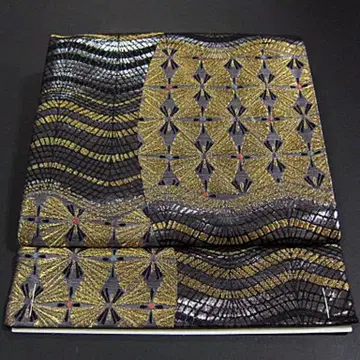 새상품 [ 완성품 ] 니시진 비단 후쿠로 오비 만들기 오비