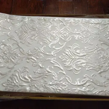 새상품 가드 가공 자수 후쿠로 오비 아이보리 계열