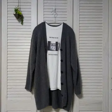 IENA 이에나 사진T셔츠 로고 화이트 흰색 슬로브 이에나