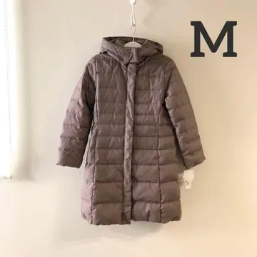 워셔블 다운 코트 M 그레이지