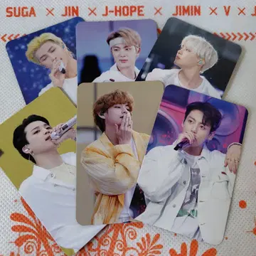 BTS MOVIE WEEK SOWOOZOO 윤기 외 6장 세트