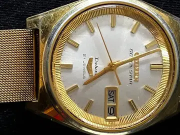 시티즌 세븐스타 디럭스 자동 와인딩 손목시계 Citizen