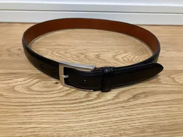 코도반 레더 벨트 가마쿠라 셔츠 블랙 80