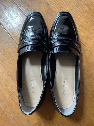 REGAL 블랙 로퍼 23.5