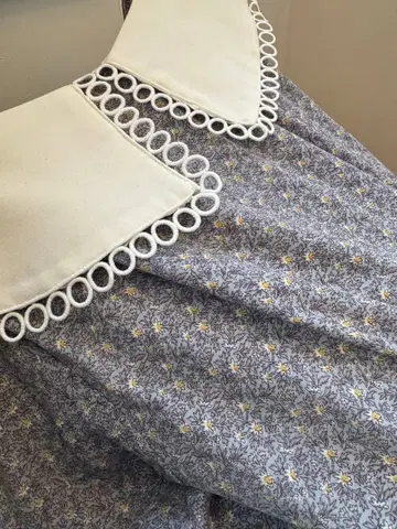 tocco closet 반팔 꽃무늬 셔츠 원피스 M 미착용 세탁만