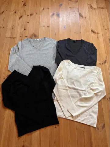 니트 스웨터 4세트 M 사이즈