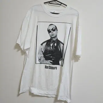 저널 스탠다드 Ken Shimura 티셔츠 화이트 티셔츠