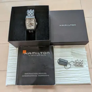 HAMILTON 자동 시계 실버