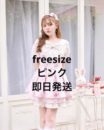 LIZLISA Creamy Berry 패턴 셋업 당일 발송 핑크