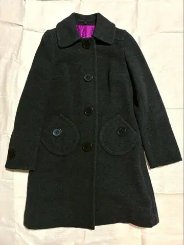 마크 바이 마크 제이콥스 다크 그레이 체스터 코트 6