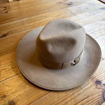 Mighty Shine 울 펠트 햇 L 베이지