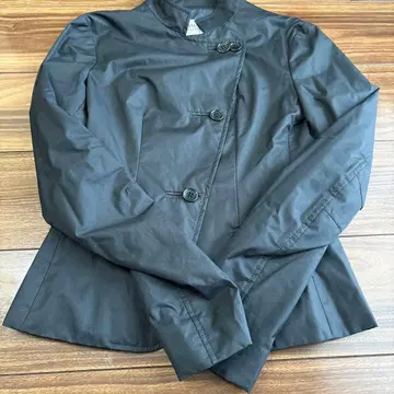 나일론 자켓 블랙