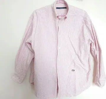 FRAMEWORK 빨간색과 화이트 스트라이프 셔츠 긴팔