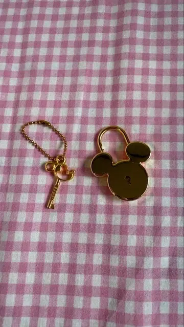 미키마우스 키링과