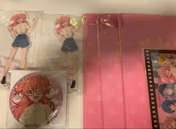 모모이 아이리 프로세카 하피콜레 복권 아크릴 스탠드 캔뱃지 티켓 홀더