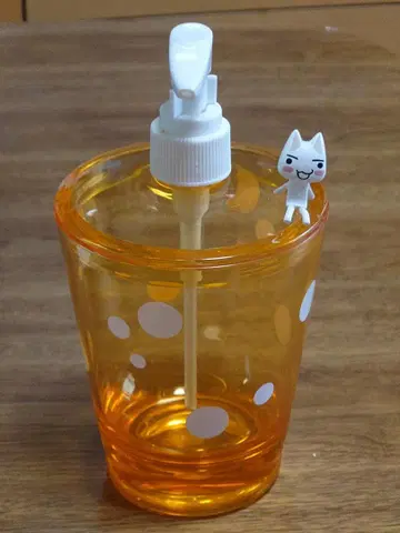 어디든지 함께 트로 비누 디스펜서 오렌지 도트