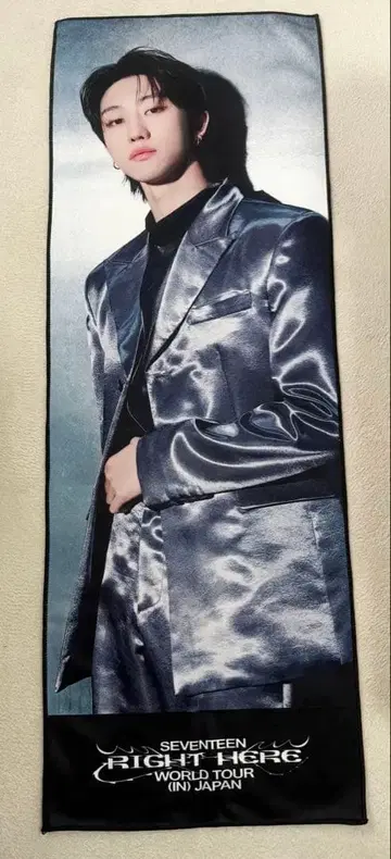 seventeen 빅 사진 타월 THE8 민하오