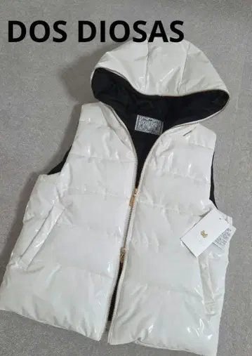 DOS DIOSAS 숏 베스트 화이트