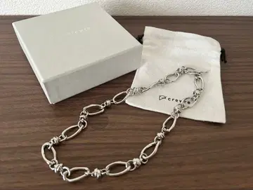 crewre 트위스트 커브 체인 목걸이