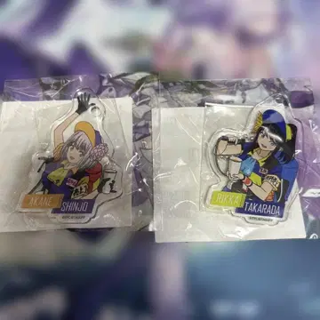 그리드맨 드링크걸 복권 키링