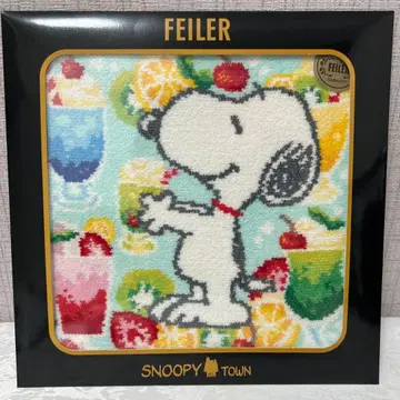 [ 미사용 새상품 ] FEILER 스누피 손수건