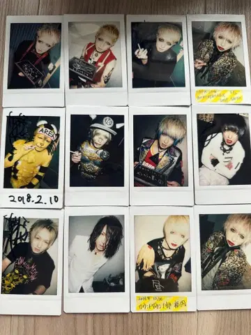 R 지정 칠성 씨 폴라로이드 12장 세트