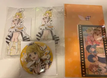 카가미네 린 프로세카 하피콜레 복권 아크릴 스탠드 캔뱃지 티켓 홀더