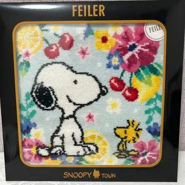 [ 미사용 새상품 ] FEILER 스누피 손수건