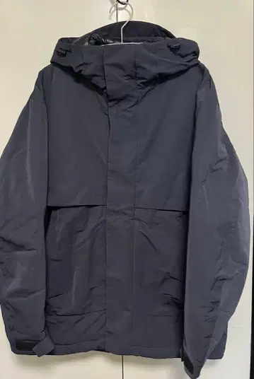 하이브리드 다운 오버사이즈 파카 다크 그레이 S 유니클로 +J