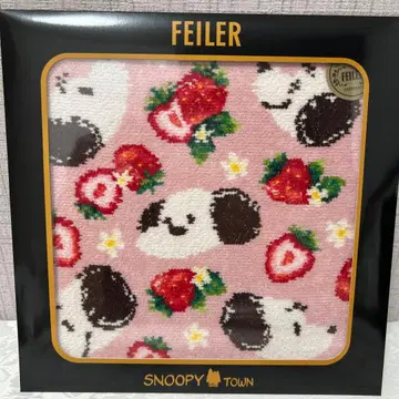 [ 미사용 새상품 ] FEILER 스누피 손수건
