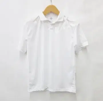 데상트 DESCENTE 피케 셔츠 골프 흡한속건 화이트 L