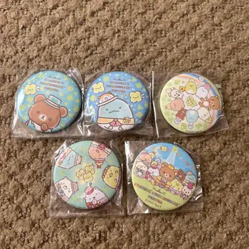 리락쿠마 & 스미코구라시 페스티벌 한정판 캔뱃지