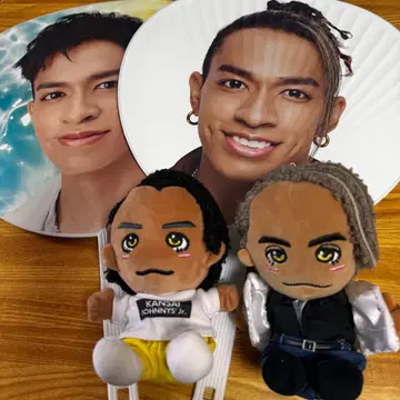 쿠사마 리차드 케이타 하피누이비누이 부채 세트