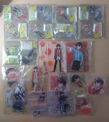 컬러풀 피치 아크릴 스탠드