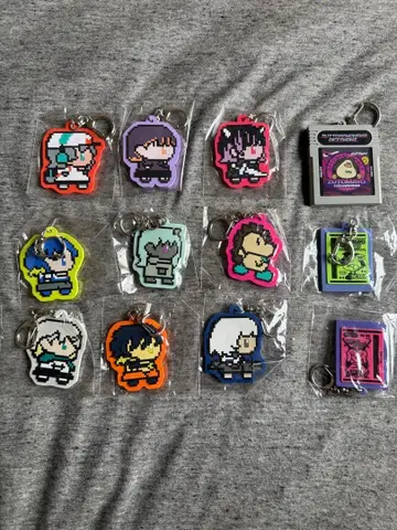 새상품 계속 한밤중이면 좋을 텐데. 가챠 러버 키링 세트 잔기 미러튠