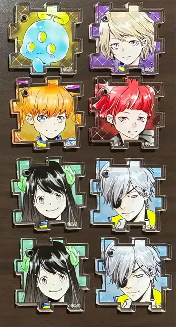 아마노 아키라 전시회 엘르 드라이브 아크릴 퍼즐