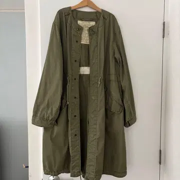 여성용 모즈 코트 카키