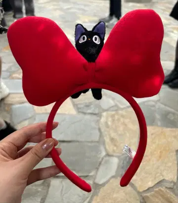 지브리 파크 마녀 배달부 키키 키키 머리띠