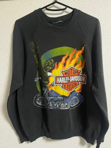 할리 HARLEY-DAVIDSON 80s 바이커 맨투맨